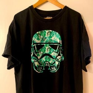 Storm trooper Monstera leaf T-shirt